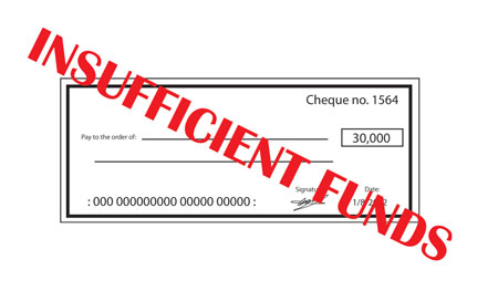bounced cheques